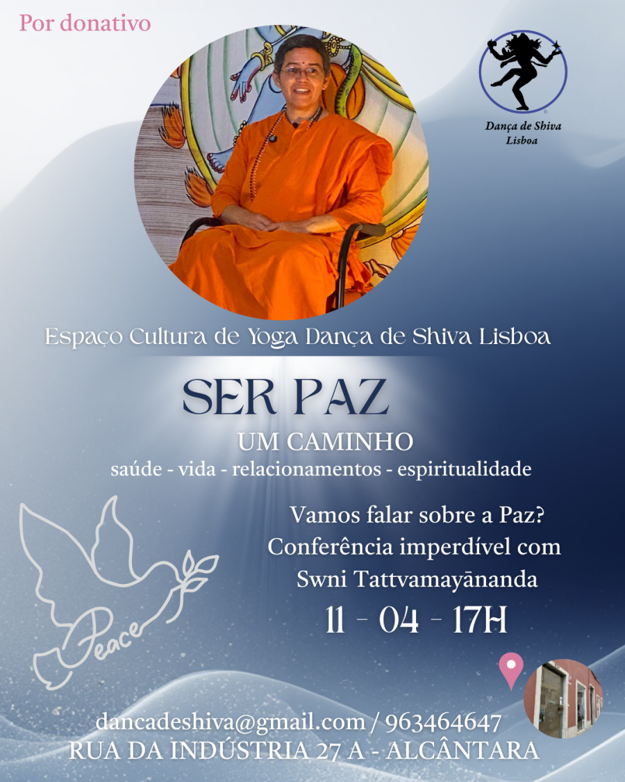 Swamni Tattavamayanãnda - SER PAZ um caminho - Conferência