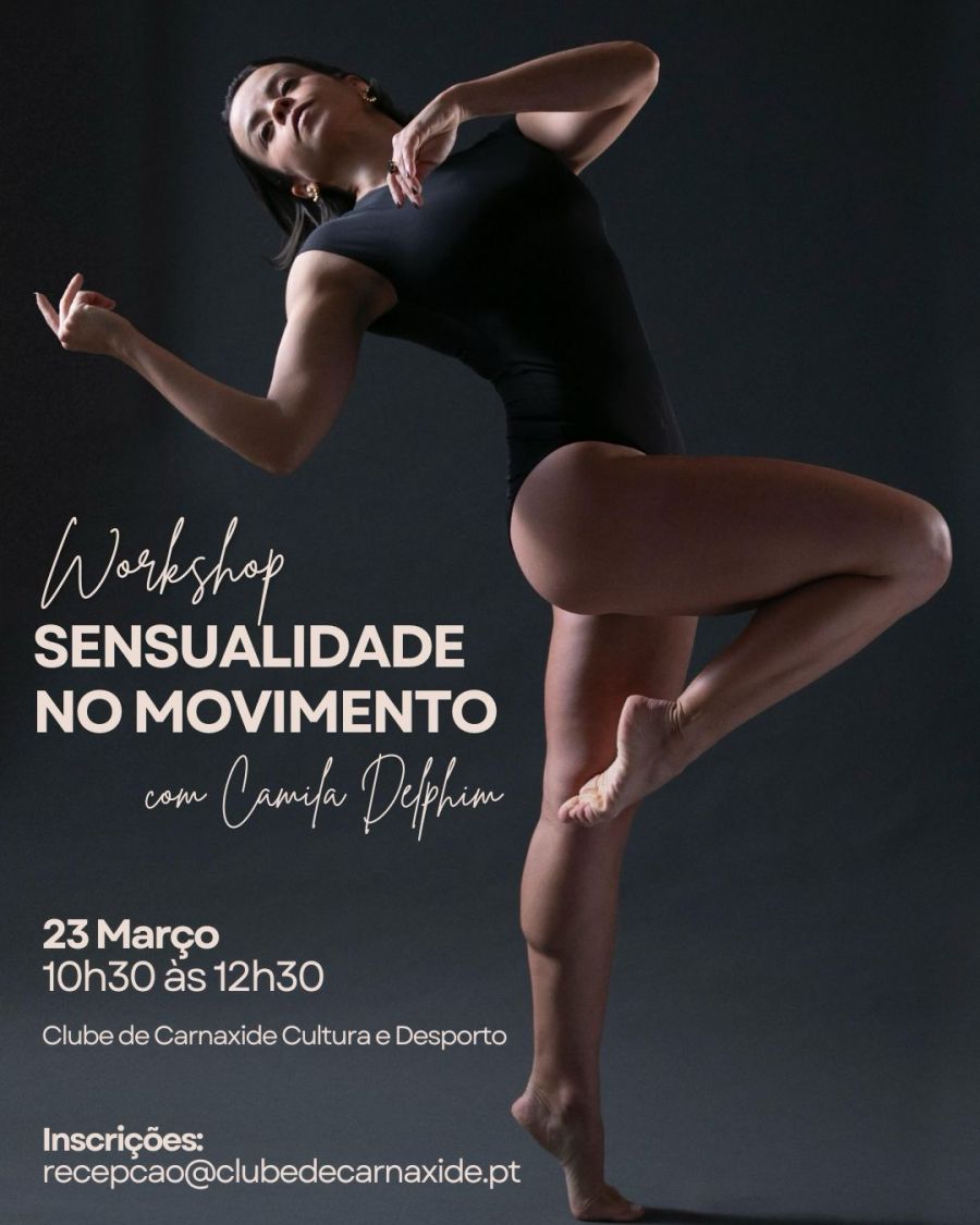 Workshop 'Sensualidade no Movimento' com Camila Delphim