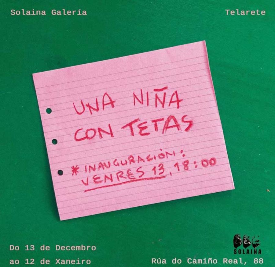 EXPOSICIÓN | “Una niña con tetas” da artista Teresa Larios
