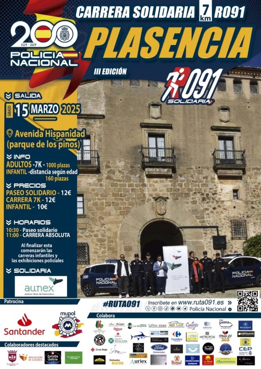 Carrera solidaria Ruta 091