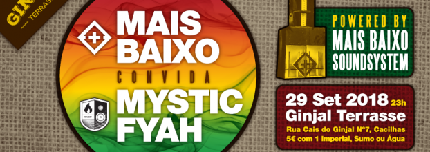 Mais Baixo Soundsystem convida Mystic Fyah