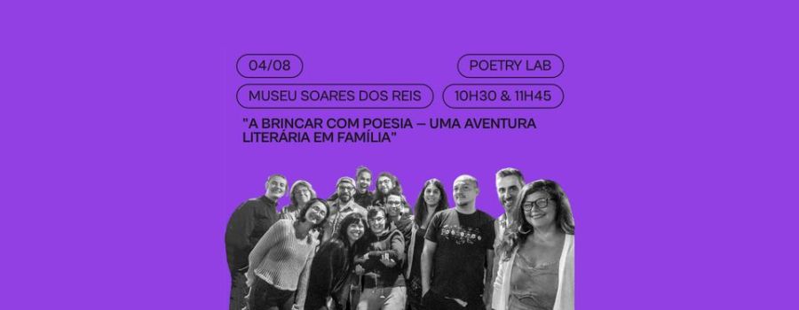 'A Brincar com Poesia — Uma aventura literária em família'