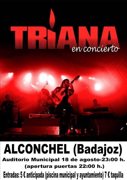 TRIANA en concierto || Alconchel, Badajoz