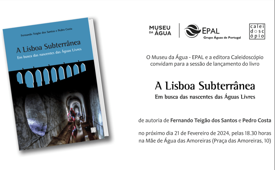 Lisboa subterrânea - Lançamento de livro