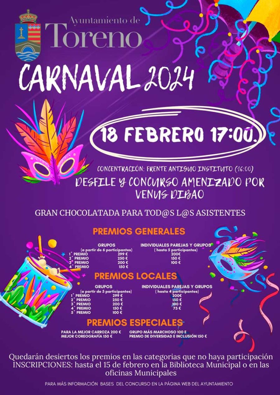 Carnaval
																					@ Toreno