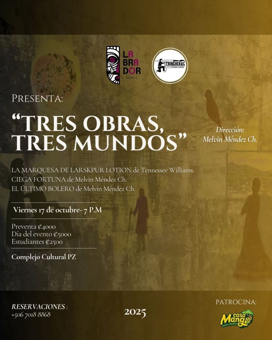 Tres obras, tres mundos