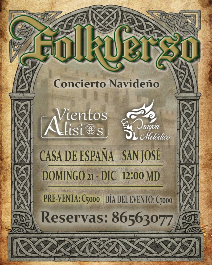 Folkverso - Concierto Navideño de música celta