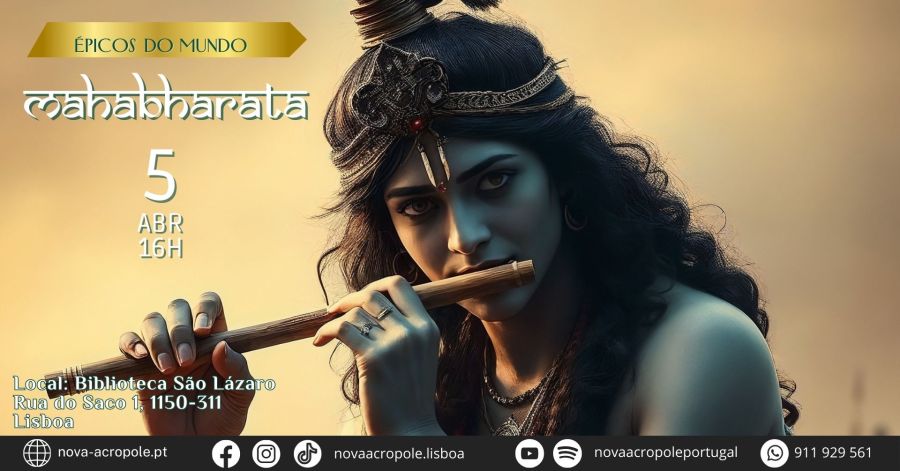 Matiné Filosófica na Biblioteca | Ciclo Épicos do Mundo - 'Mahabharata'