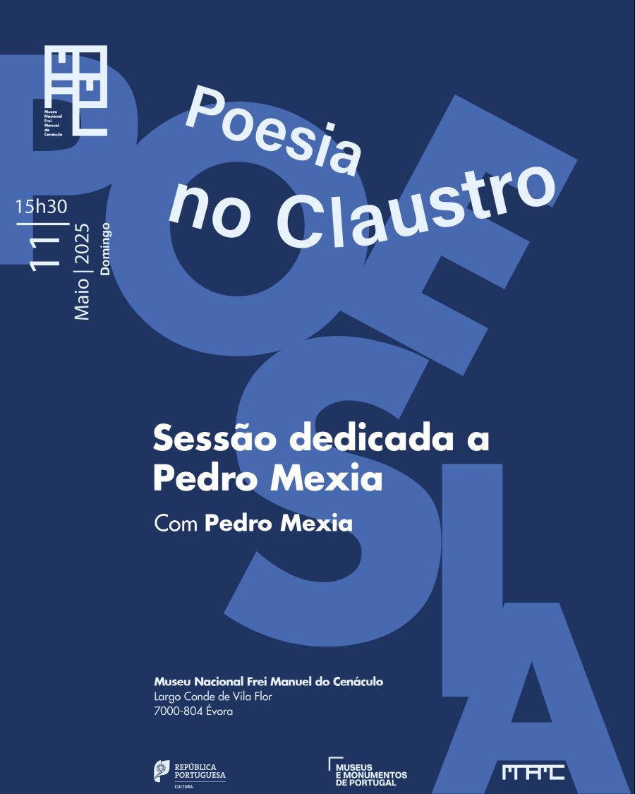 Poesia no Claustro | Sessão dedicada a Pedro Mexia 