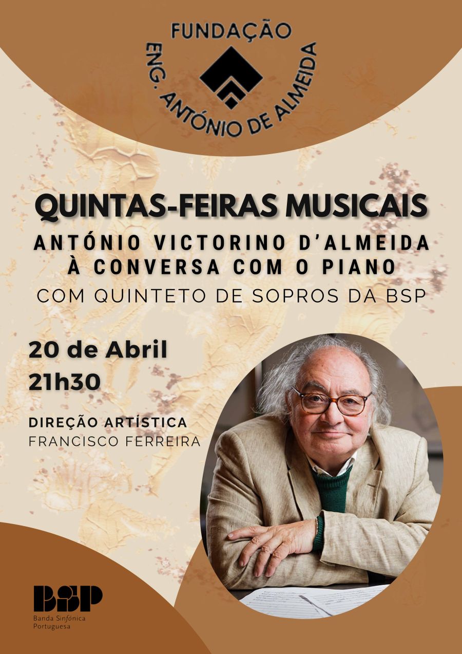 Quintas Feiras Musicais António Victorino D´Almeida à conversa com o Piano 