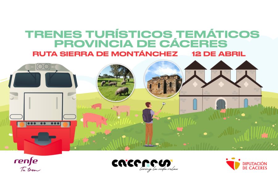 Sierra de Montánchez y Tamuja | Tren Turístico Temático de 2025