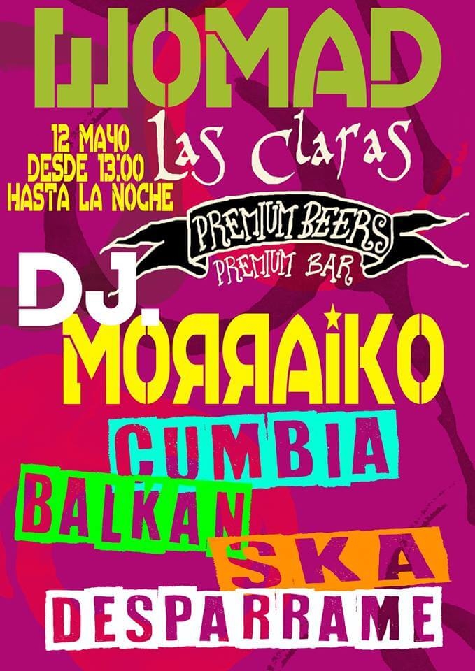 Cumbia Balkan Ska en Bar Las Claras