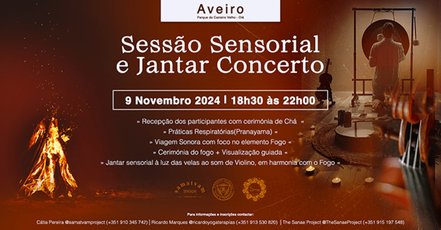 Sessão Sensorial e Jantar Concerto
