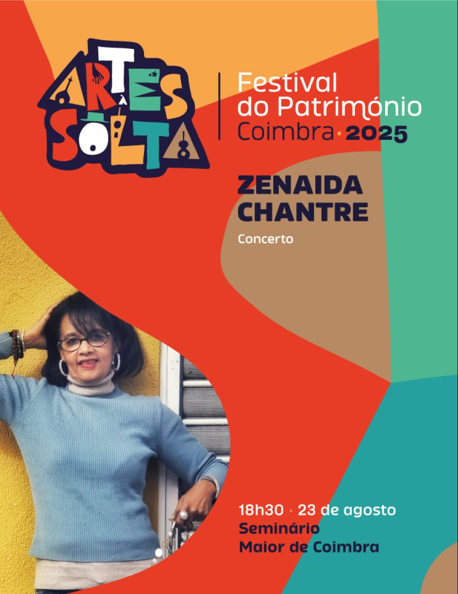 Concertos Artes à Solta – Festival do Património 2025 | Zenaida Chantre 