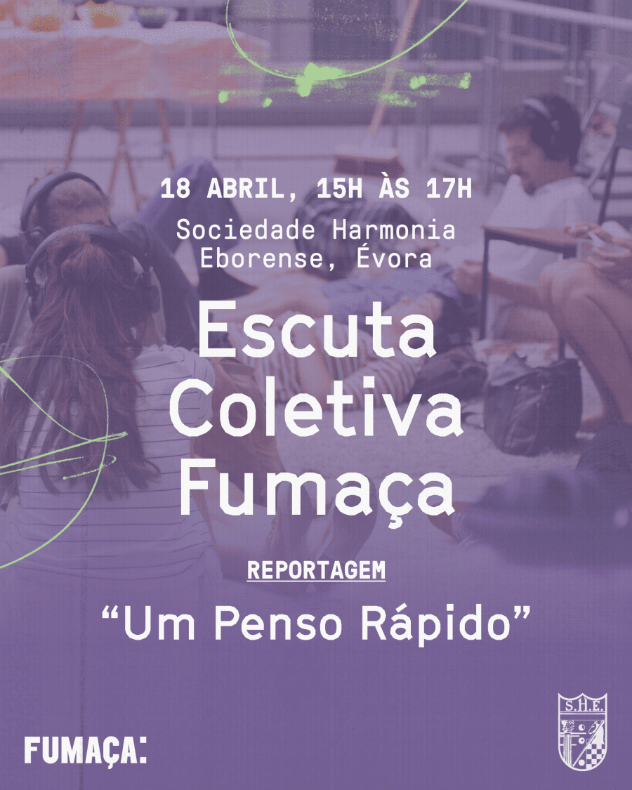 Escuta Coletiva de 'Indústria da Ajuda na Palestina' em Évora