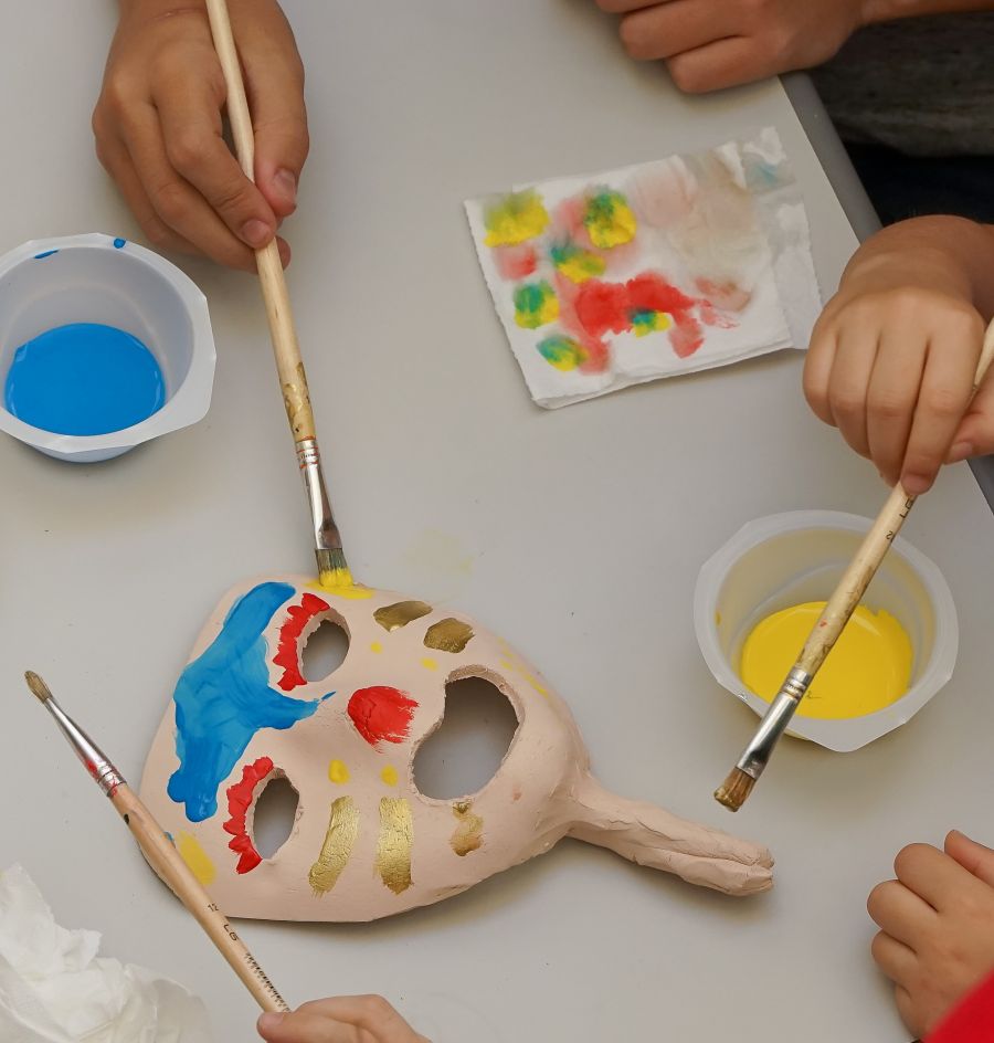 Oficina • Máscaras romanas 