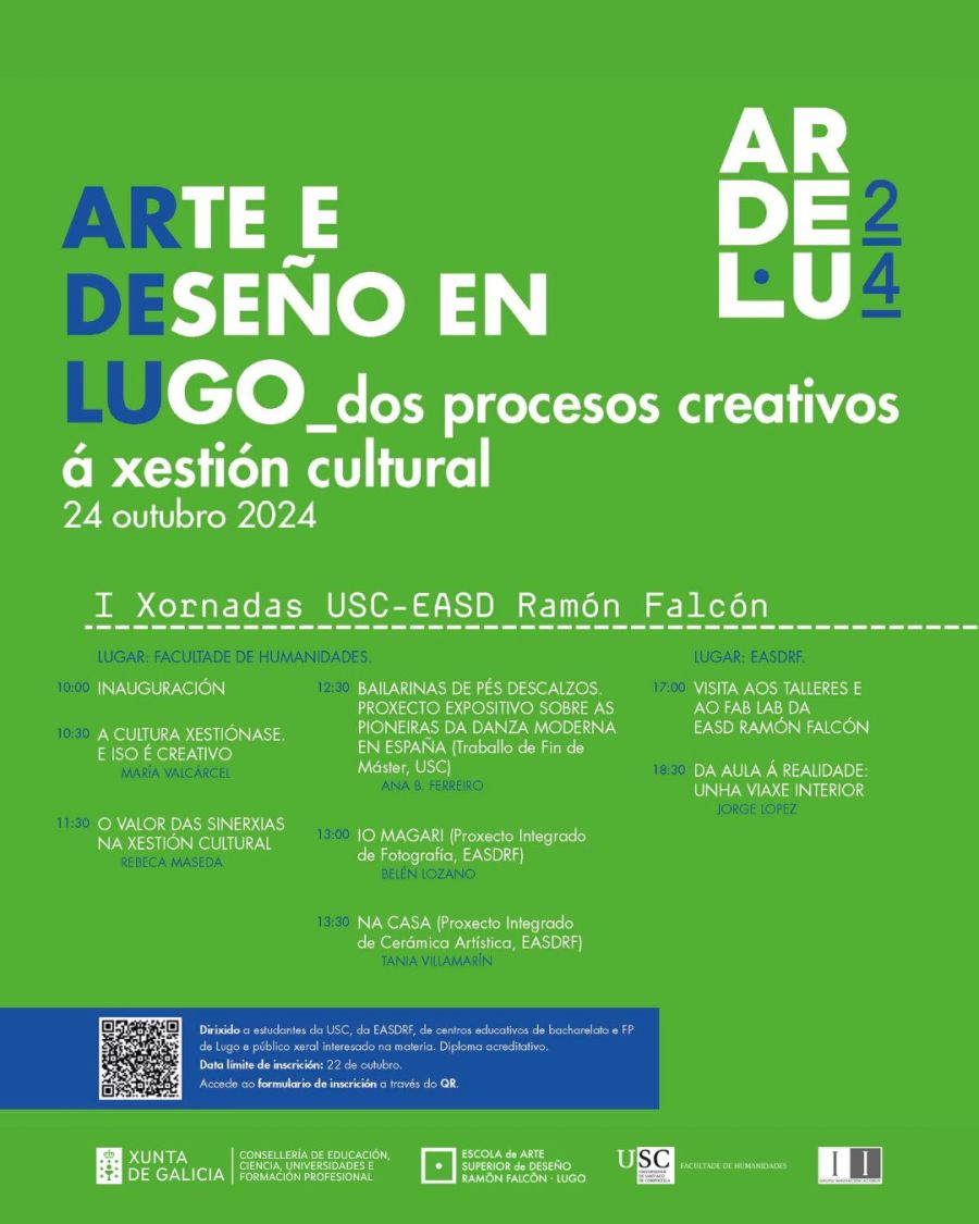 ARTE E DESEÑO EN LUGO_dos procesos creativos á xestión cultural