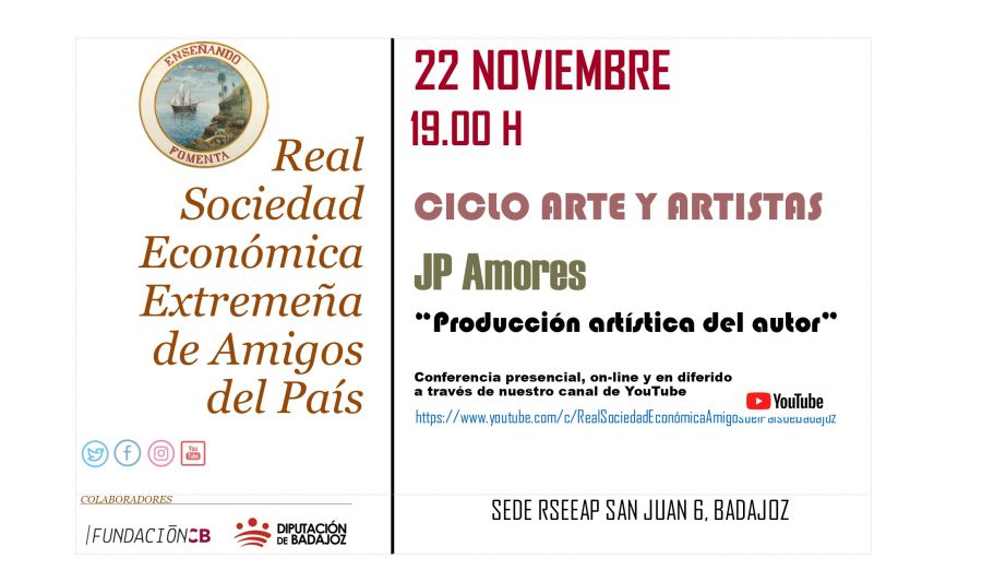 Ciclo de Arte y Artistas 'Producción artística de JP Amores'