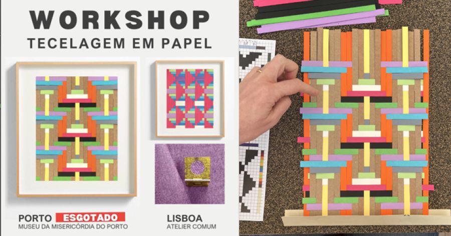 Workshop: Tecelagem em papel: pontos fundamentais