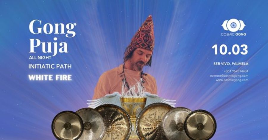 Gong Puja :: WHITE FIRE - com Ângelo Surinder