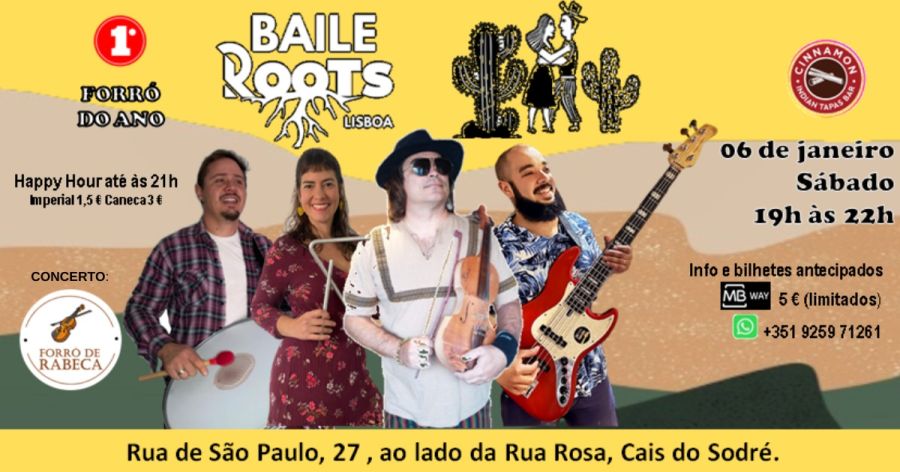  Forró de Rabeca - Baile Roots Lisboa