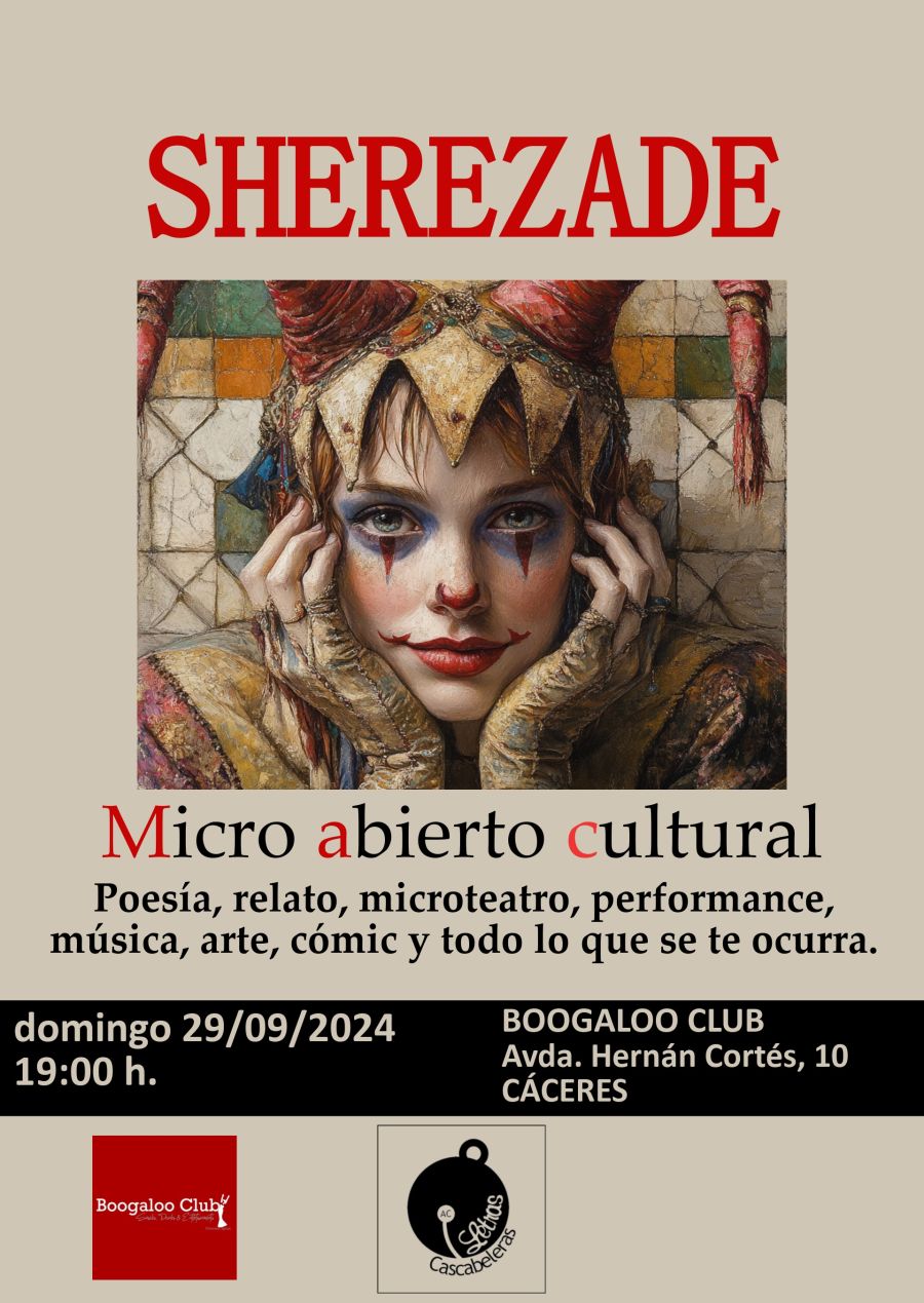 SHEREZADE. Micro abierto cultural.