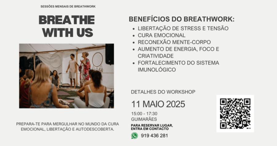 BREATHE WITH US - Jornada de Respiração Guiada