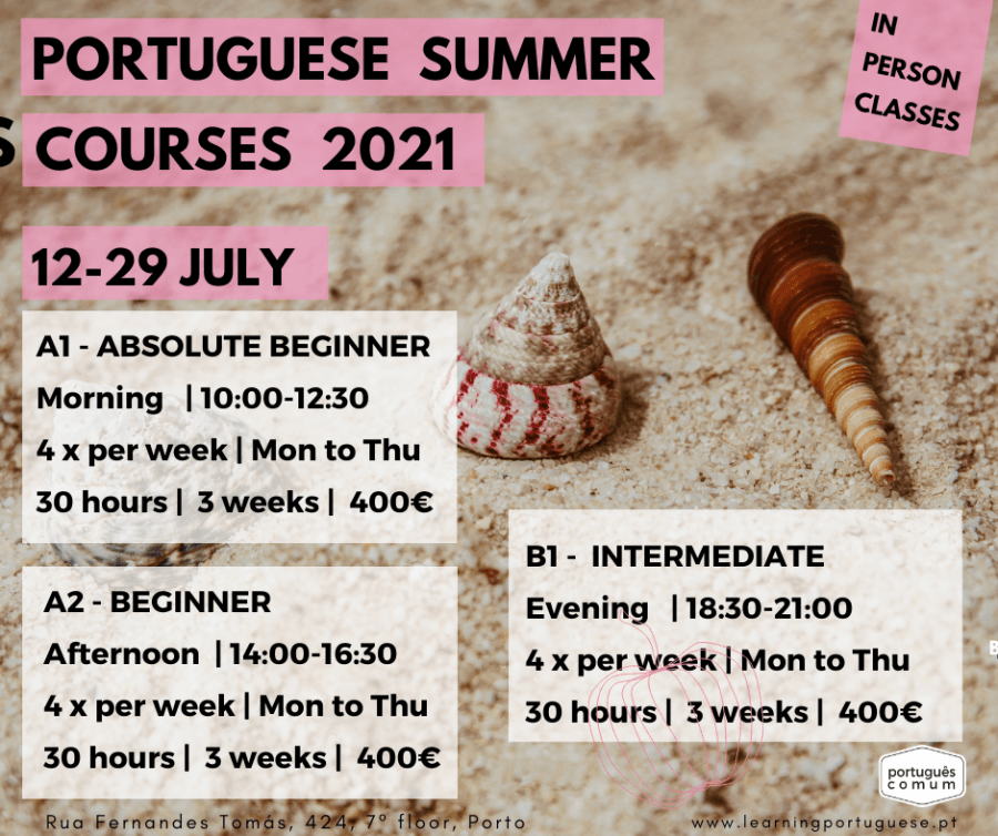 Summer Courses / Learn Portuguese