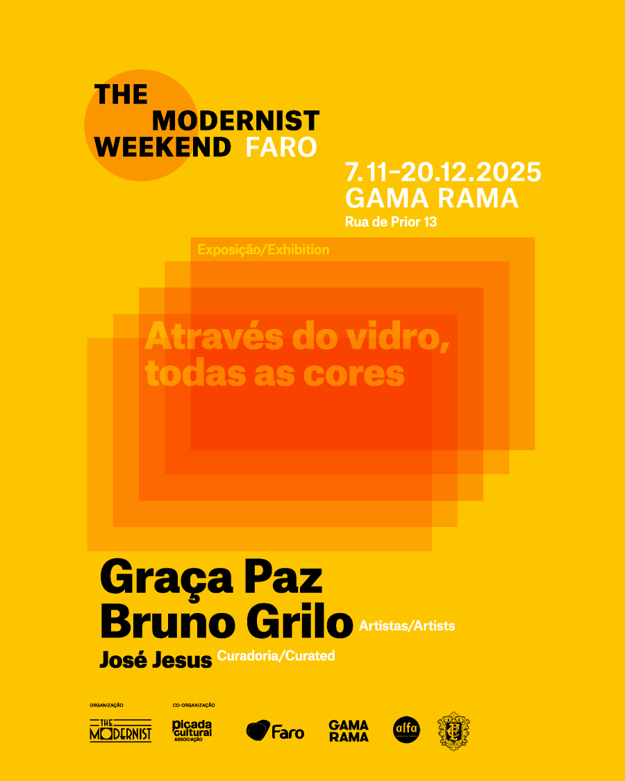 Exposição 'Através do vidro, todas as cores' de Graça Paz e Bruno Grilo