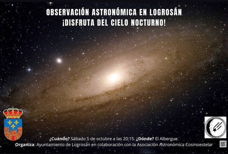 Observación astronómica en Logrosán