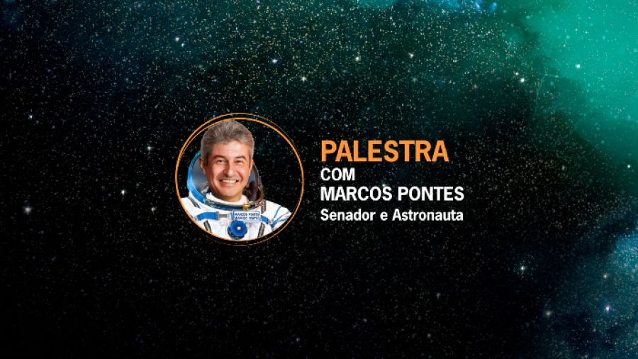 Palestra com o astronauta Marcos Pontes