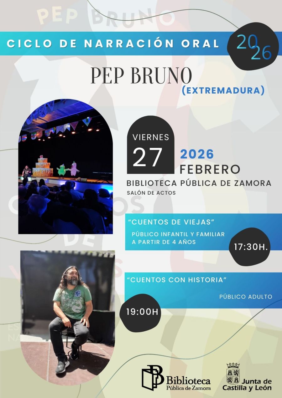 Adulto | Ciclo de Narración Oral. Pep Bruno