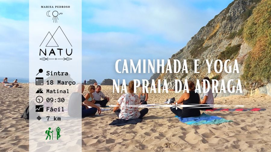 Caminhada e Yoga na Praia da Adraga | Sintra 