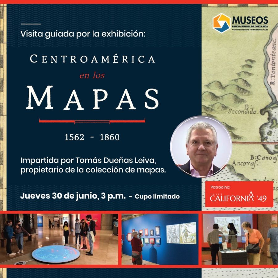 Visita guiada. Centroamérica en los mapas (1562-1860)