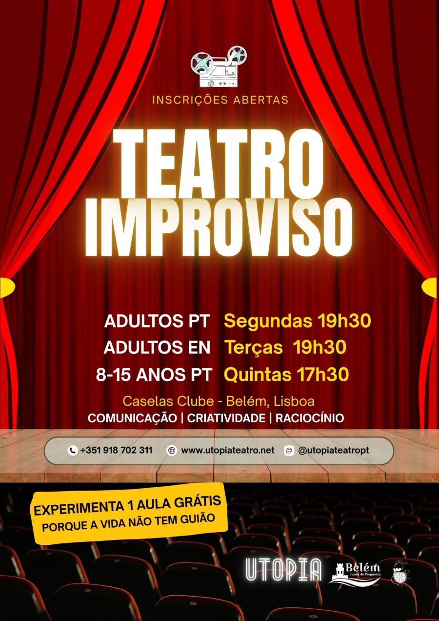 Aulas de Teatro de Improviso