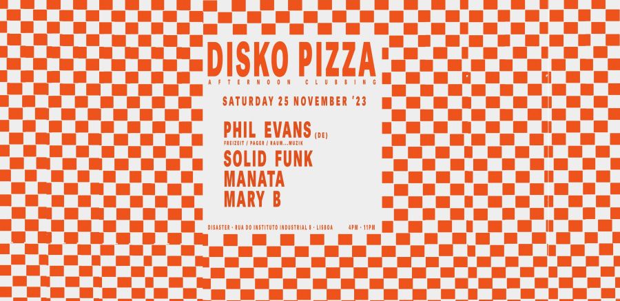 DISKO PIZZA - Afternoon Clubbing