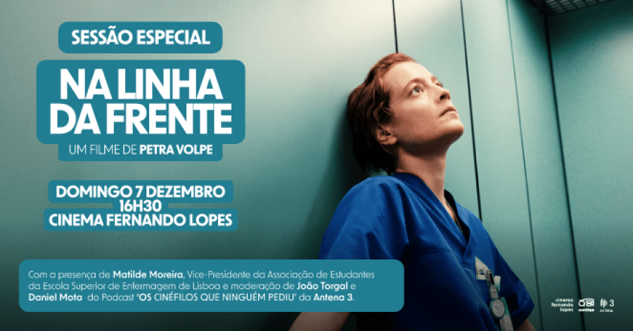SESSÃO ESPECIAL | NA LINHA DA FRENTE, com Matilde Moreira e Os Cinéfilos Que Ninguém Pediu