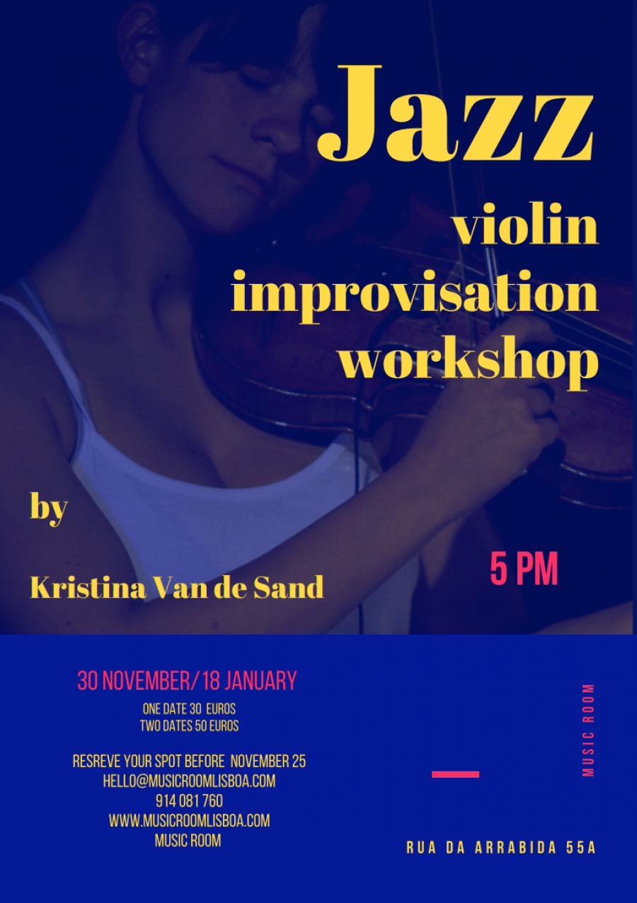 Jazz violin improvisation workshop by Kristina Van de Sand