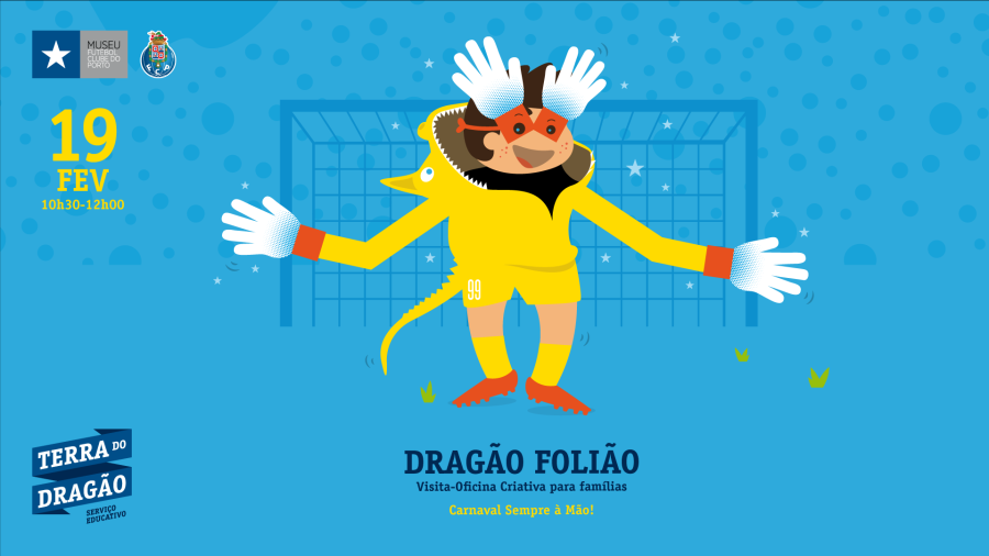 Dragão Folião: Carnaval Sempre à Mão – Visita-Oficina Criativa (p/Famílias) 