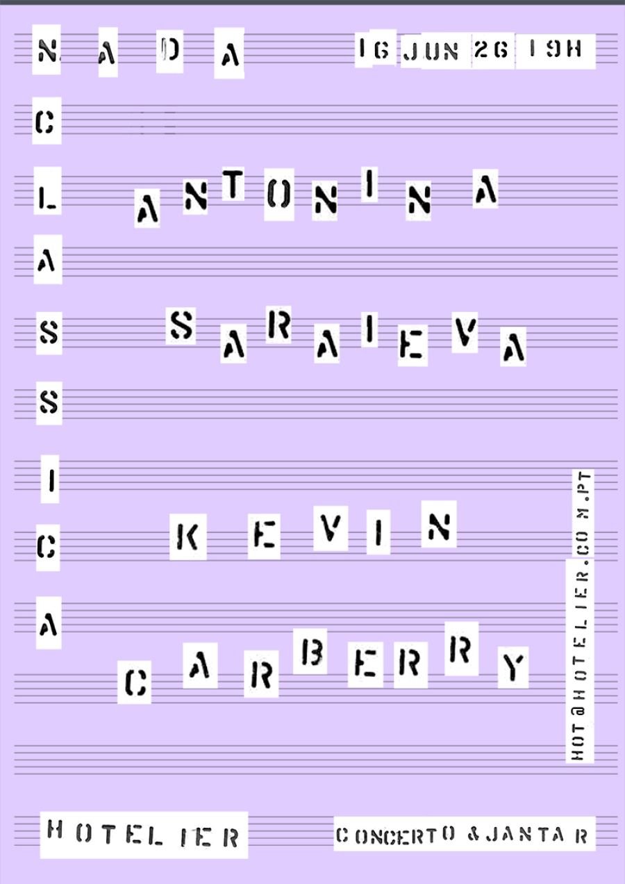 Nada Clássica 04# - Antonina Saraieva & Kevin Carberry