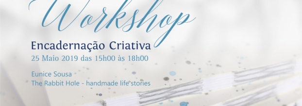 Workshop Encadernação Criativa