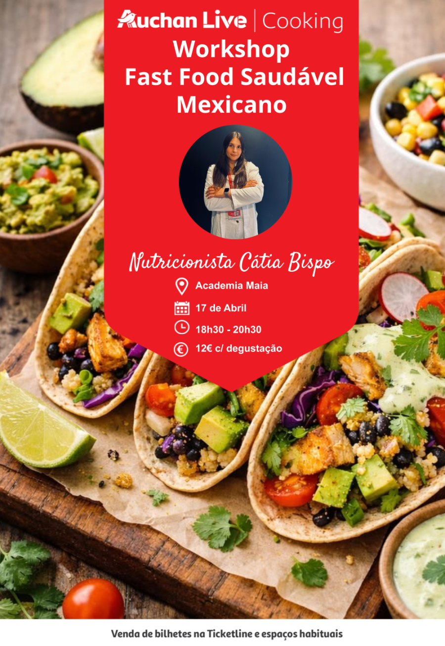 Workshop Fast Food Saudável Mexicano