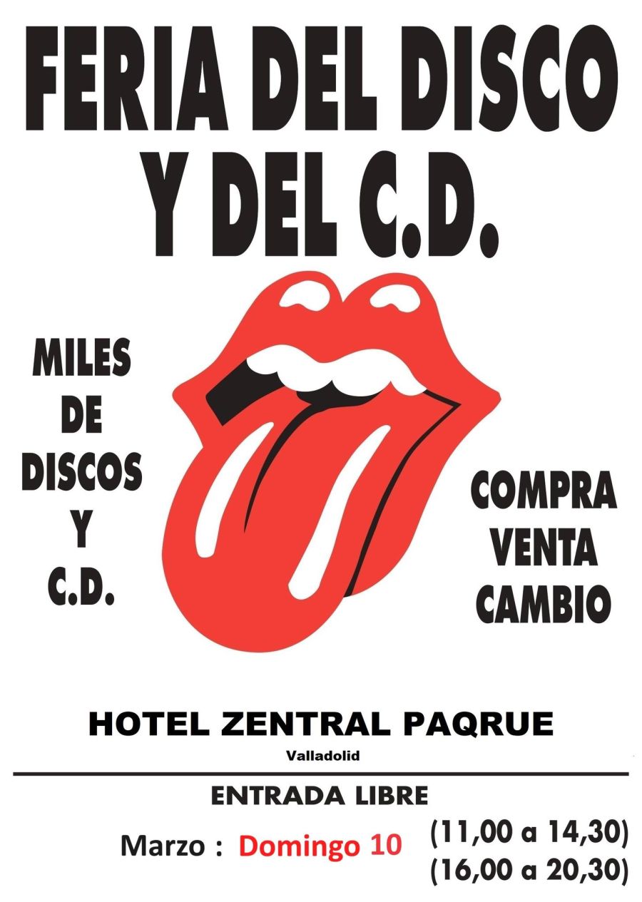 Feria de discos 10 Marzo 2024 - Valladolid - Entrada Gratuita