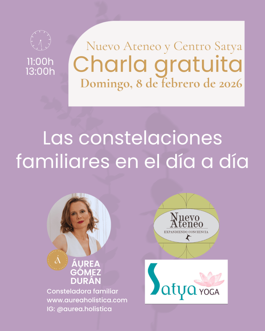 Charla-taller GRATUITA ✨ Las Constelaciones Familiares en el día a día.
