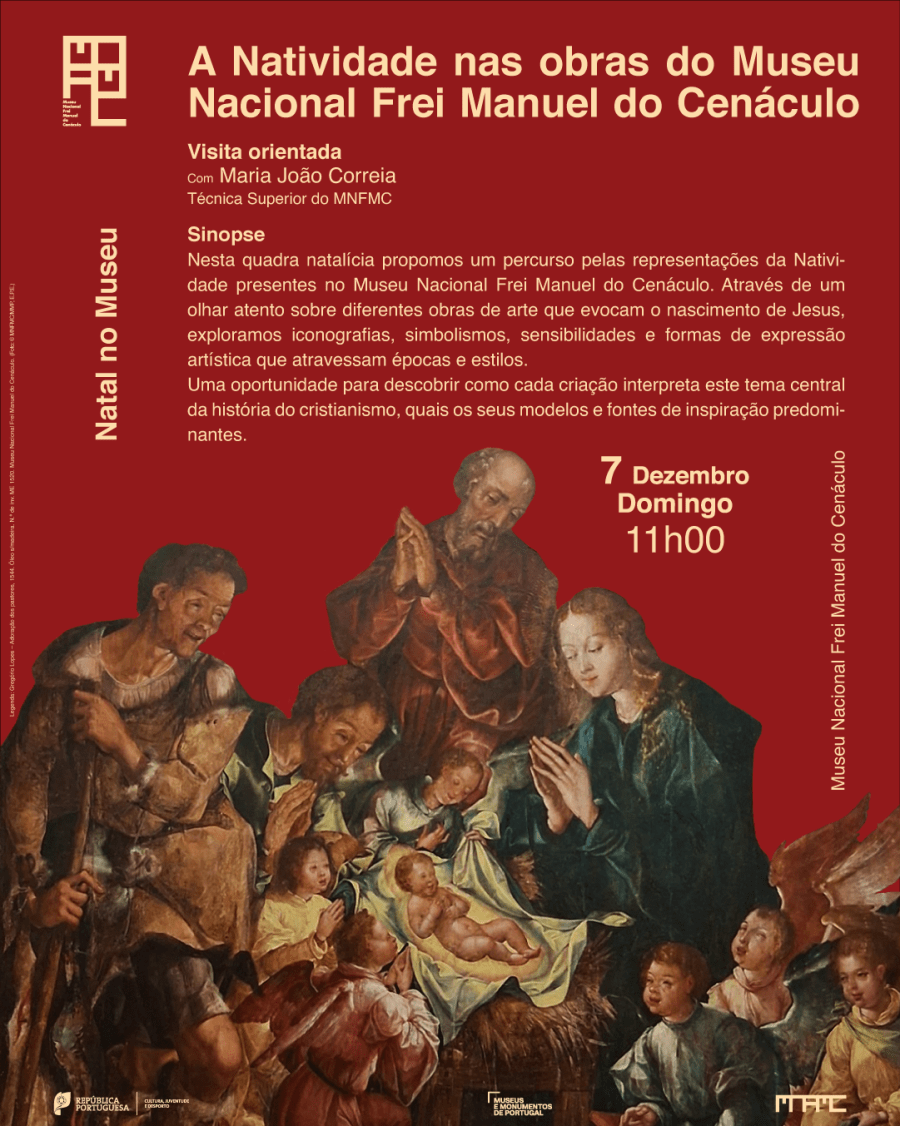 Visita guiada | A Natividade nas obras do Museu Nacional Frei Manuel do Cenáculo | Natal no Museu