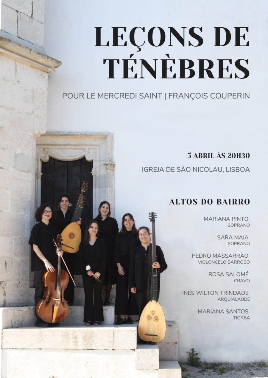 Leçons de Ténèbre pour le Mercredi Saint