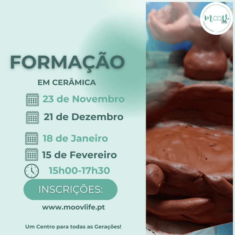 Formação em Cerâmica - Iniciação