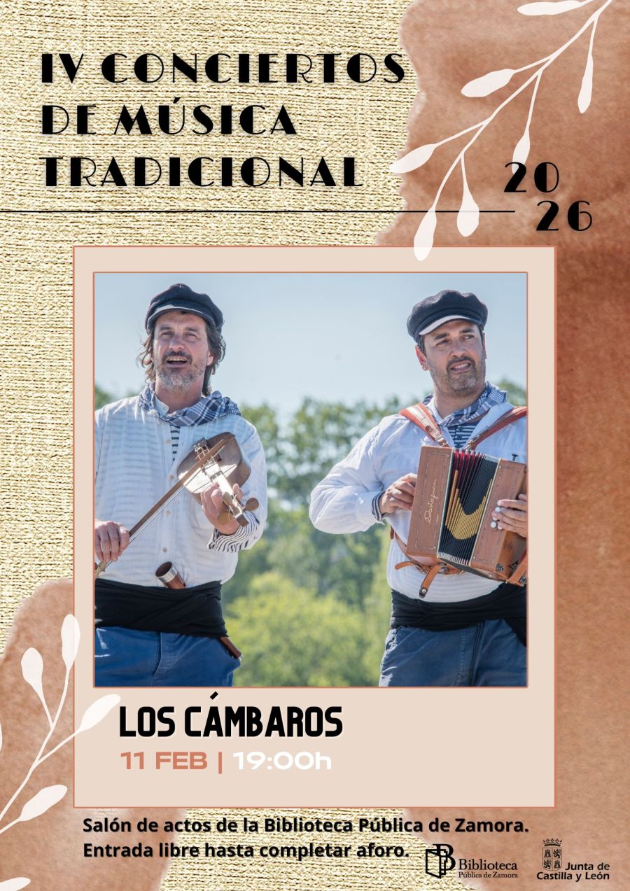 IV Conciertos de Música Tradicional: Cámbaros.