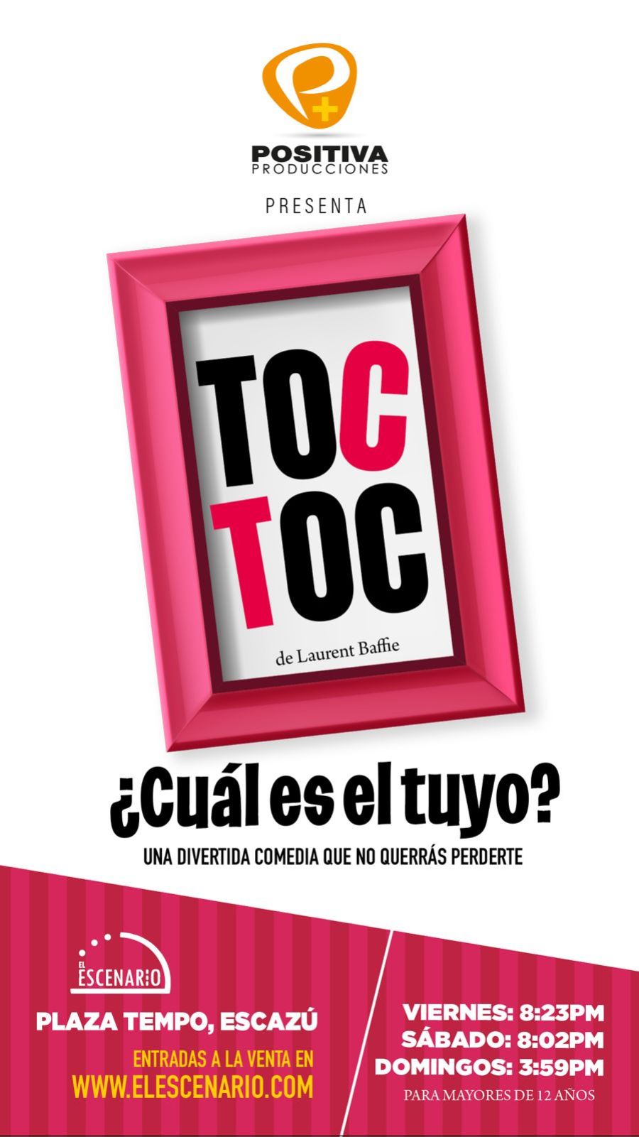 TOC TOC. Comedia