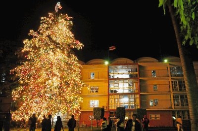 Iluminación del árbol del Hospital Nacional de Niños 2018